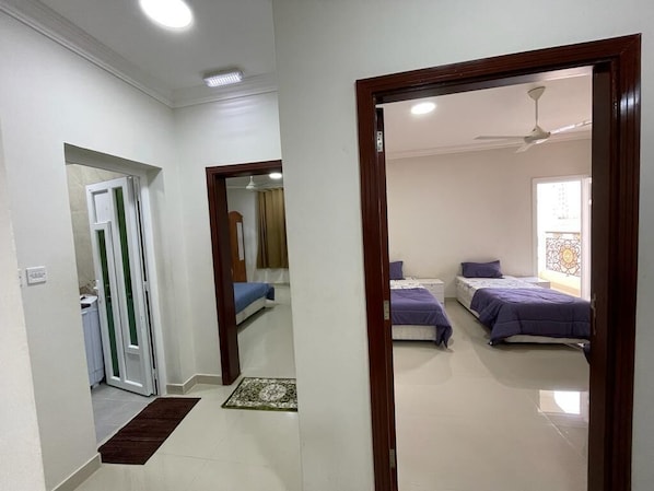 Kamar Double atau Twin Basic, 2 kamar tidur, akses difabel | Wi-Fi gratis