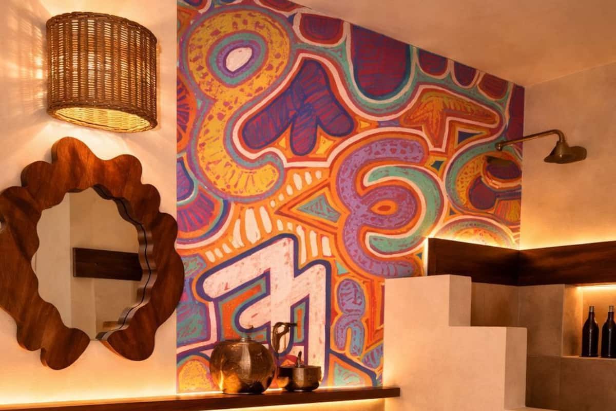 Quarto grand | Banheiro | Chuveiro, chuveiro com efeito de chuva