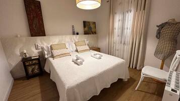 2 bedrooms, iron/ironing board, travel crib, WiFi