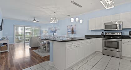 Beach & golf! Perfect location for all activities