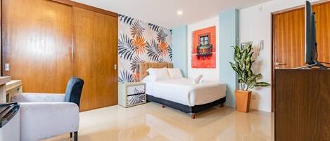 1 chambre, fer et planche à repasser, Wi-Fi, draps fournis