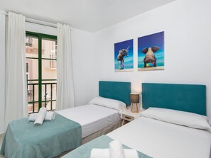 3 habitaciones, tabla de planchar con plancha y wifi 