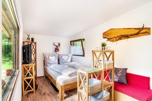 1 quarto, roupa de cama