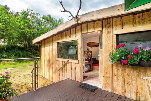 Maison de vacances 'Am Bach' avec terrasse et jardin privés