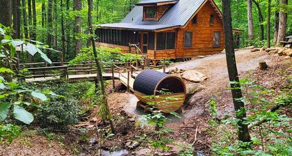 Ma & Pa's cabin at Saluda Grade Cabins!