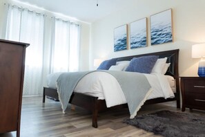 2 bedrooms, iron/ironing board, free WiFi, bed sheets