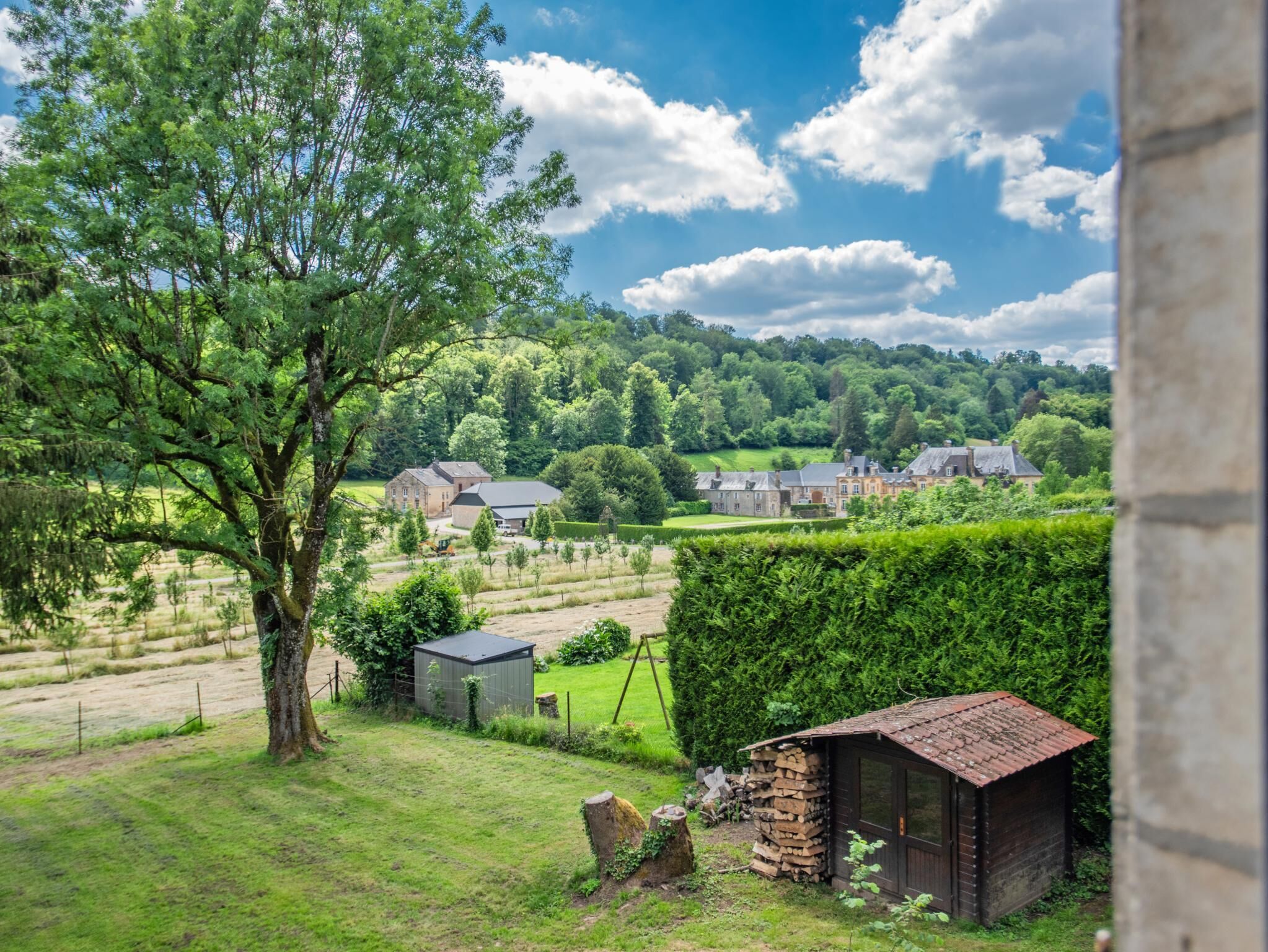 Overnatningsstedets område