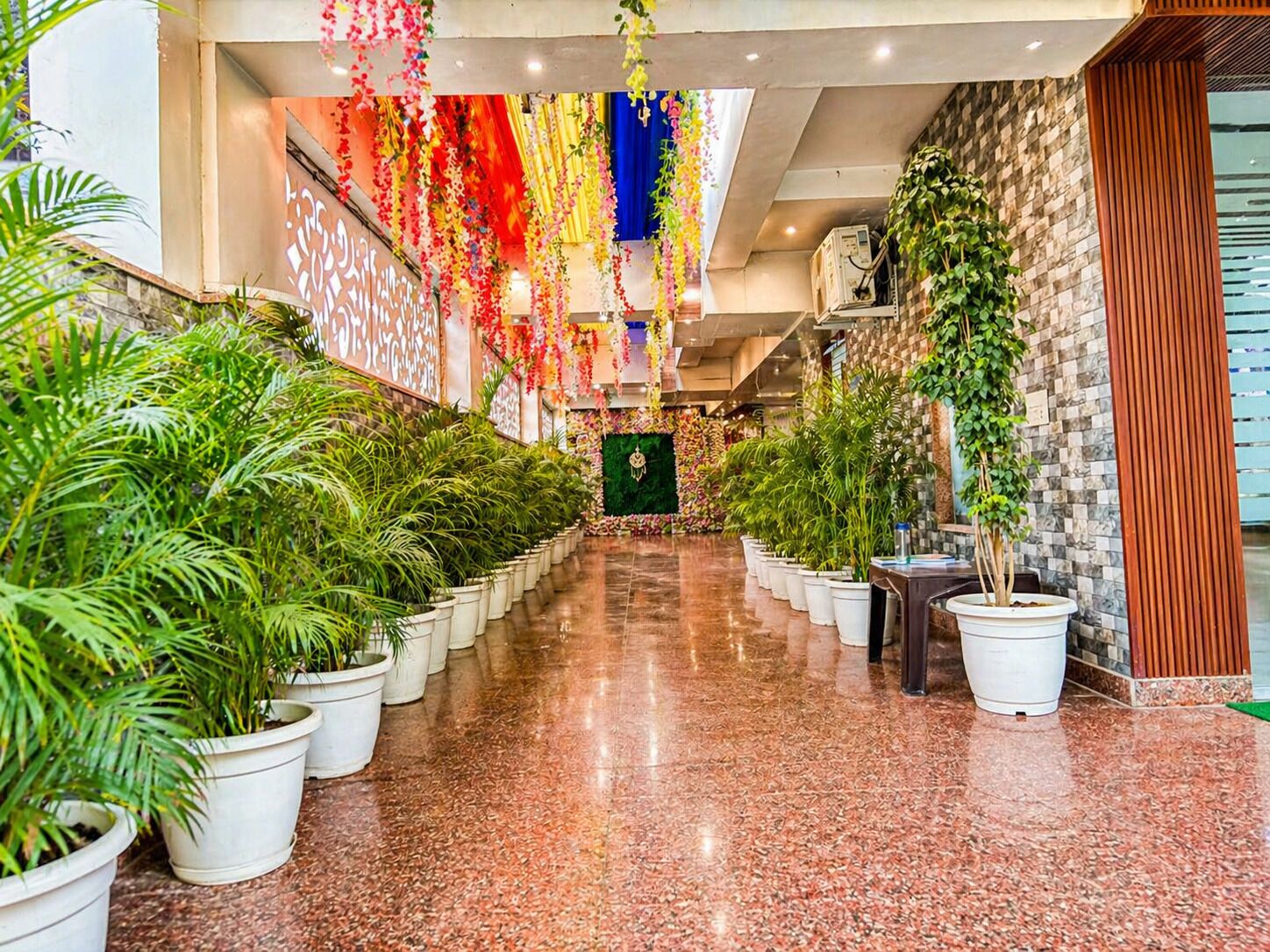 Entrée de l’hébergement