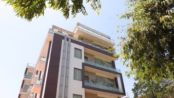 Front of property - evening/night