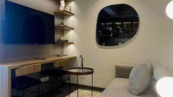 40-inch Smart TV with cable channels