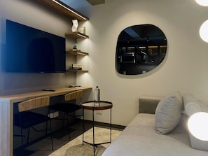 40-inch Smart TV with cable channels