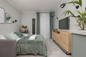 Living room - Stylish Studio Ochota by Renters (Warsaw)