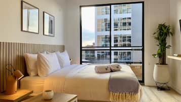 Studio Suite, 1 Bedroom, City View | 1 bedroom, hypo-allergenic bedding, iron/ironing board, free WiFi