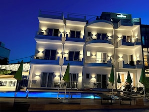 Front of property - Galaxy Hotel (Ksamil)
