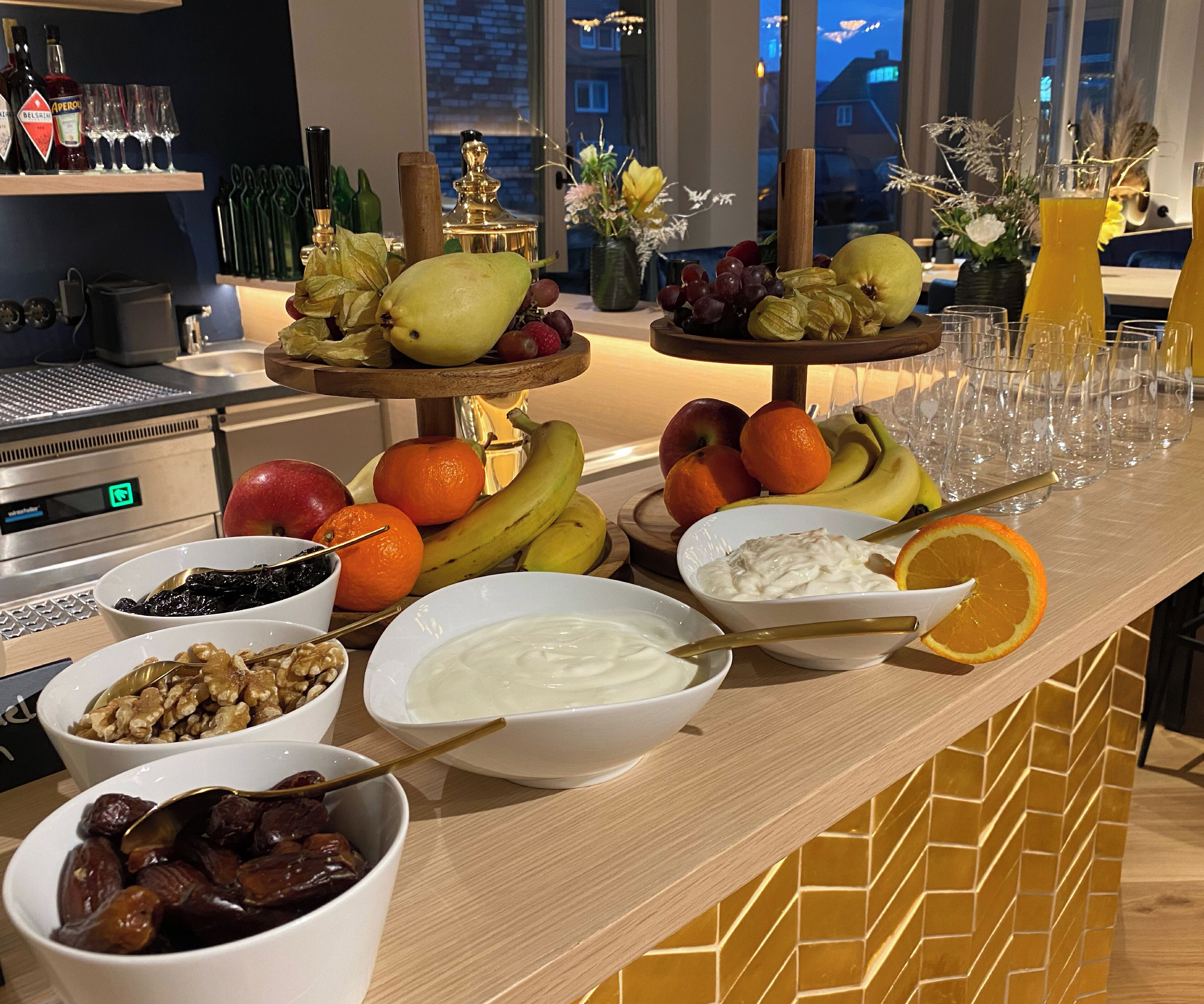 Frokostbuffé er inkludert hver dag