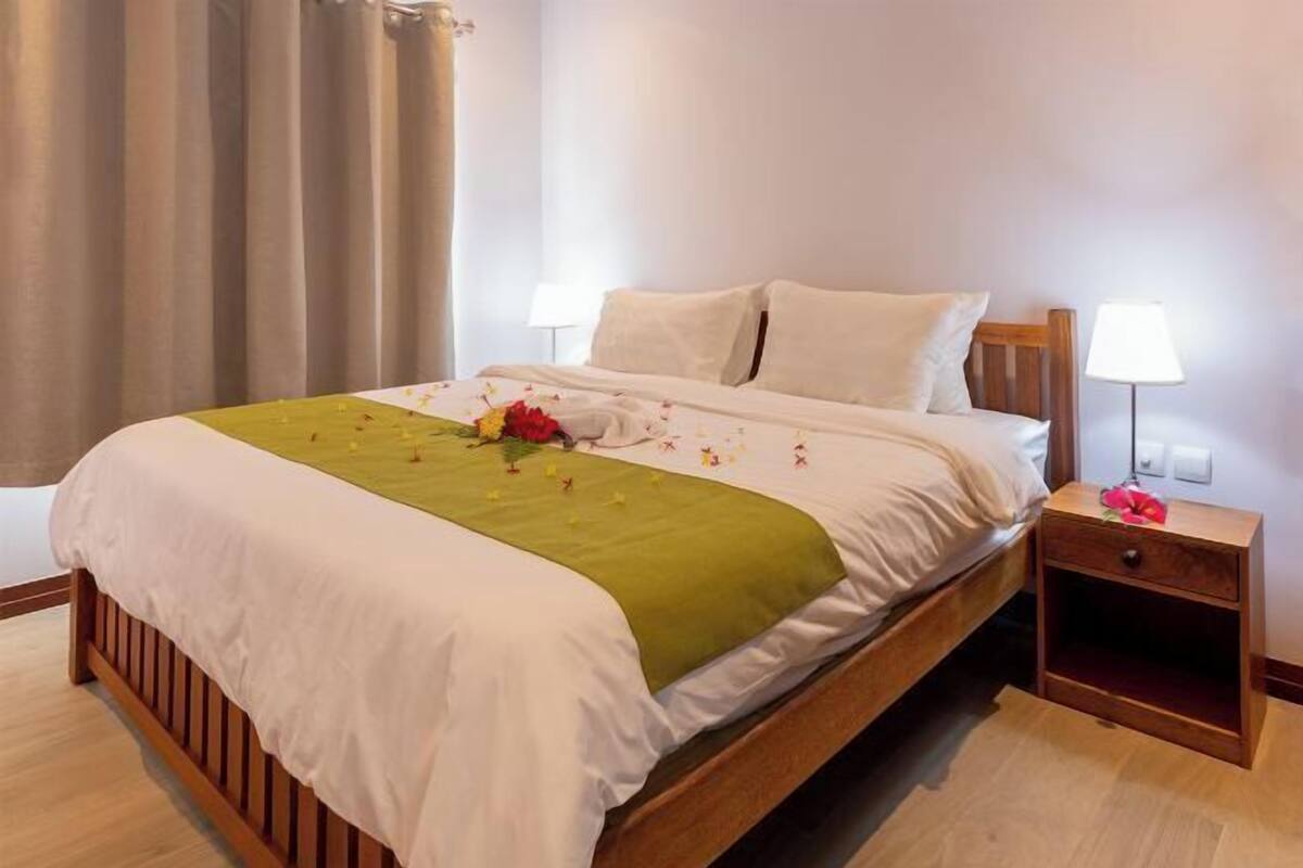 1 habitación, ropa de cama de alta calidad y cubrecamas