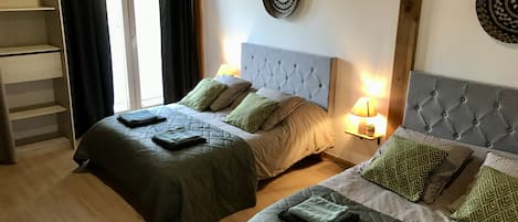 1 chambre, Wi-Fi, draps fournis