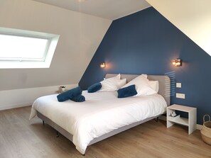 2 bedrooms, desk, soundproofing, iron/ironing board - House wild garden pointe du raz (Plogoff)