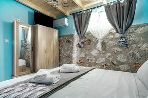 2 soverom, strykejern/-brett, wi-fi (inkludert) og sengetøy