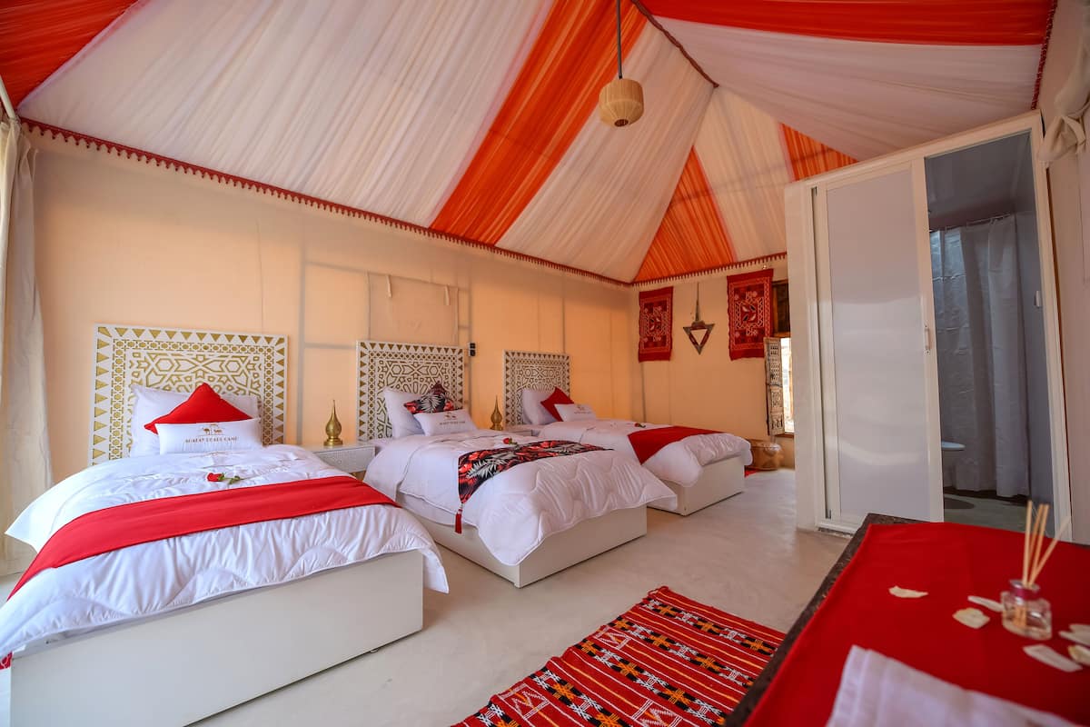 Tente Luxe, non-fumeurs | 1 chambre, literie de qualité supérieure, couette en duvet d'oie