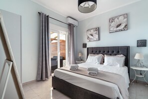 2 室のベッドルーム、アイロン / アイロン台、WiFi (無料)、ベッドシーツ