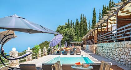 Appartement 'Ventus Afroditi' avec vue sur la mer, Wi-Fi et climatisation