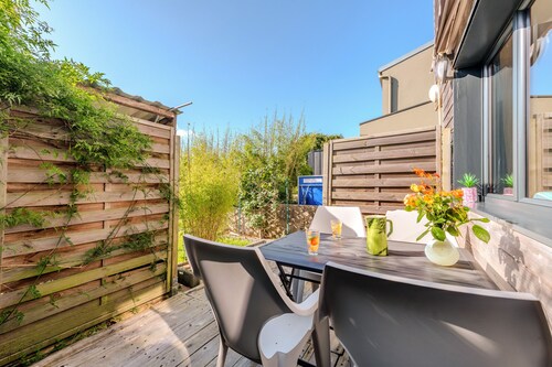 Appartement de vacances 'L'escale Kerhorre' avec terrasse privée et Wi-Fi