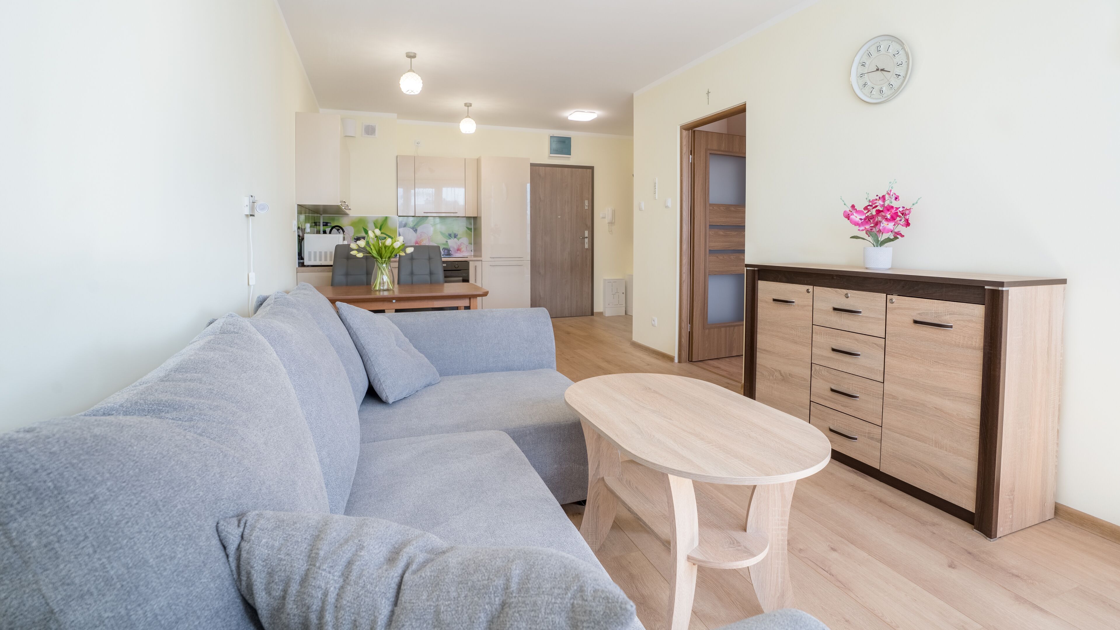 아파트 (33) | 거실 공간 | 케이블 채널 시청이 가능한 30인치 평면 TV, TV