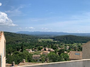 Uitzicht vanuit accommodatie