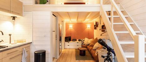 Télévision, livres, chaîne hi-fi