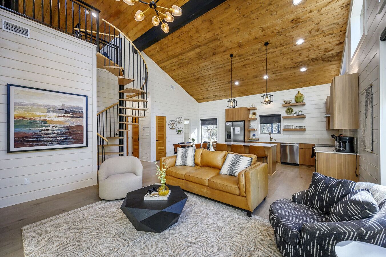 Fireplace, video games, offices