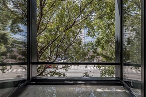 Blick auf die Straße