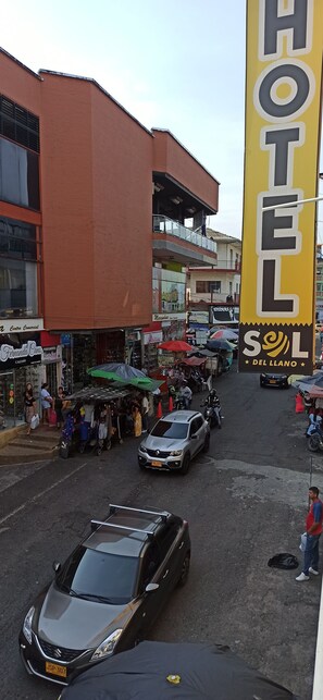 Fachada de la propiedad