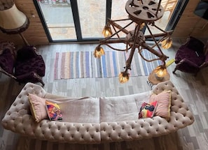 Living area - Pamira Bungalow (Surmene)