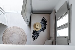 Suíte superluxo | 1 quarto, roupas de cama premium, frigobar, cofres nos quartos