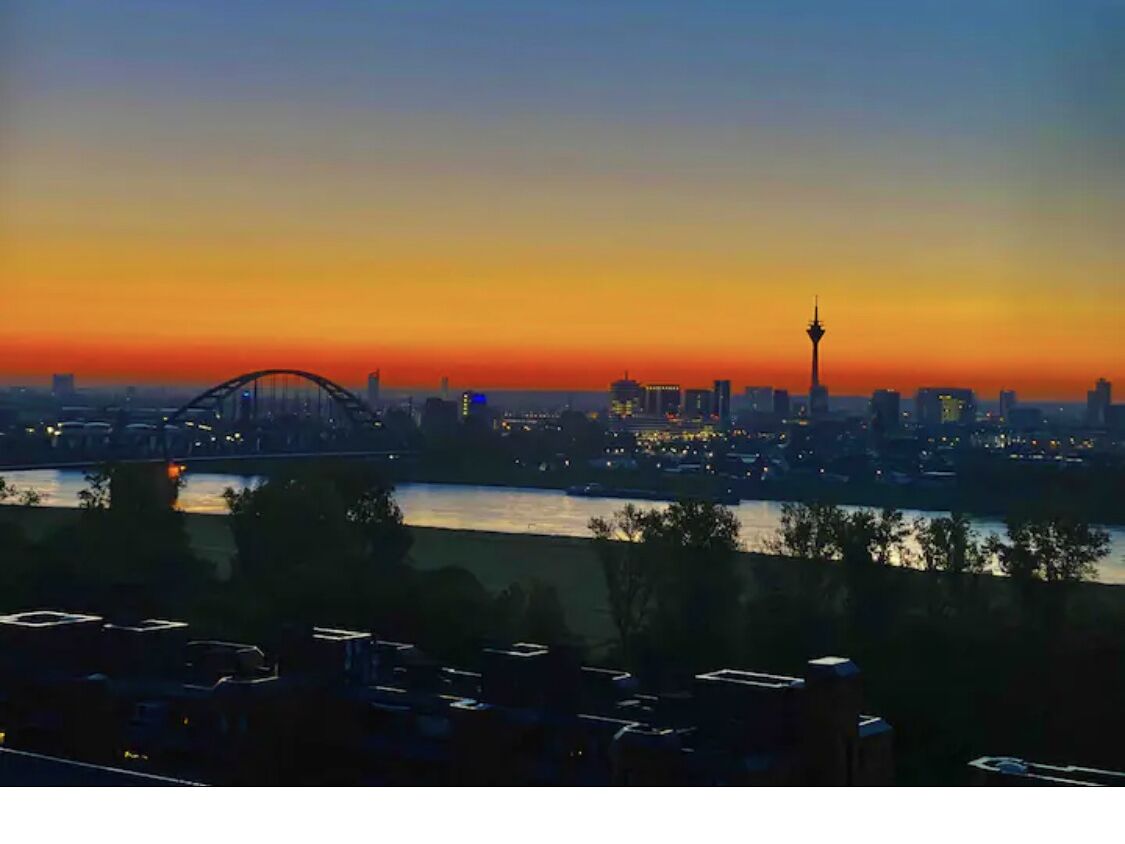 Blick von der Unterkunft