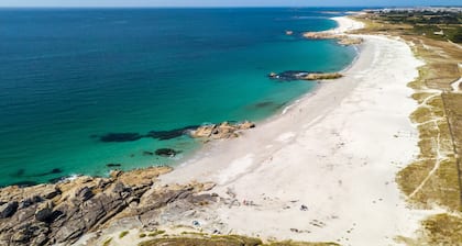 Maison pour 8 avec jardin Ă 1km de la plage