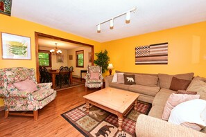 Smart TV, DVD player, foosball, table tennis