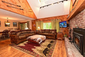 スマートテレビ、暖炉