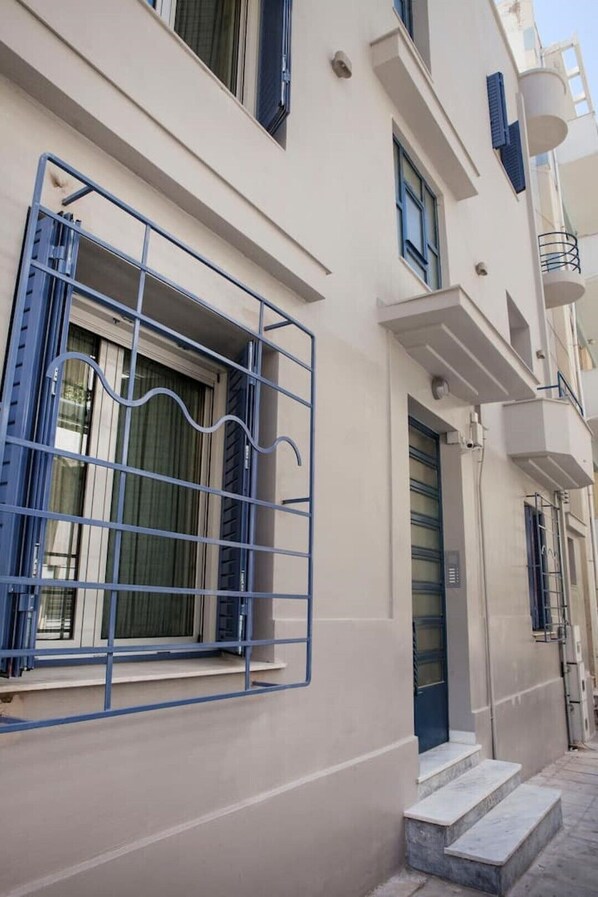 Exterior detail - Bentzi...boutique Apartment Family Suite for 4 (Athina)