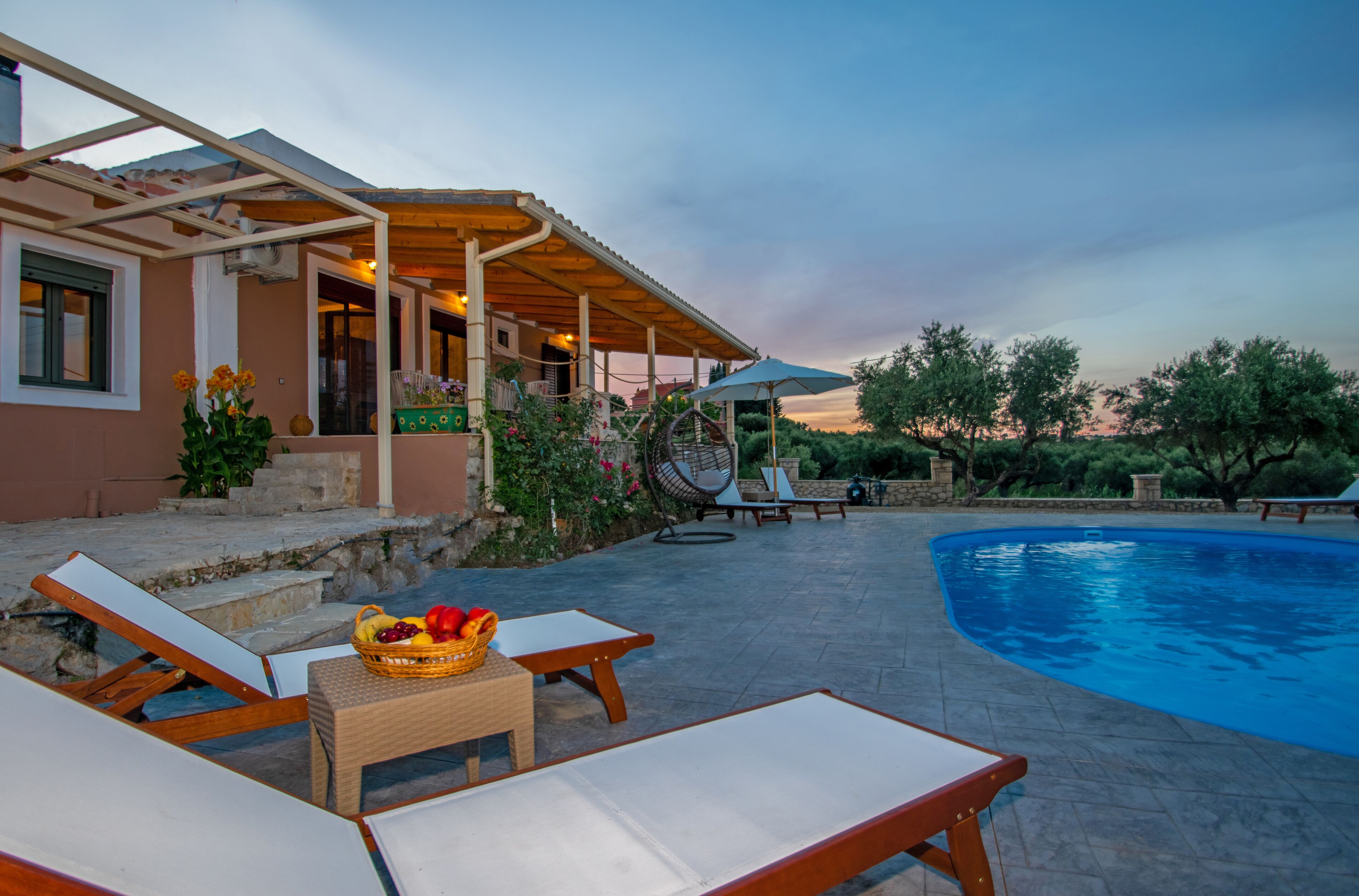 Seasonal outdoor pool