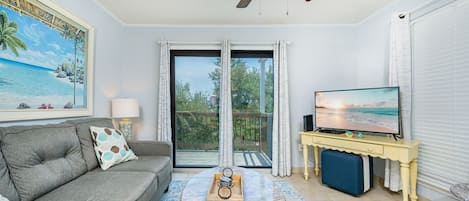 Condo, 2 Bedrooms | Living area | DVD player