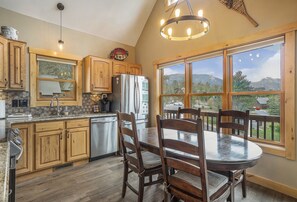 Condo, 2 Bedrooms | Private kitchen | Fridge, oven, coffee/tea maker, electric kettle - Solitude Eagle #5 - Estes Park 2 Bedroom Condo by RedAwning (Estes Park)