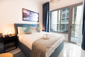 Basic Apartment | 1 bedroom, in-room safe, iron/ironing board, free WiFi - Premium Studio in Oasis - 318 (Abu Dhabi)