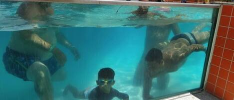 3 outdoor pools