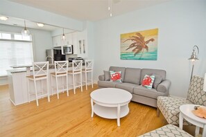 TV, DVD player - The Sand Castle, Oceanside House in Atlantic Beach, NC! (Atlantic Beach)