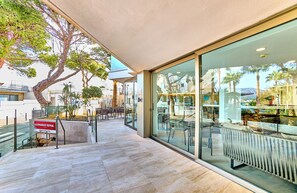 Entrée de l’hébergement