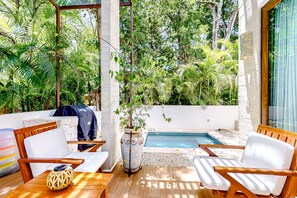 Pool - Country club villa with private plunge pool, patio, roof deck, & grill (Akumal)