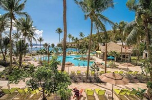 Outdoor pool - Margarita's Beach Front Resort - Studio Suite (St Thomas)
