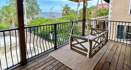 Newly Renovated Water Front in Historic Cocoa Village with Pool!